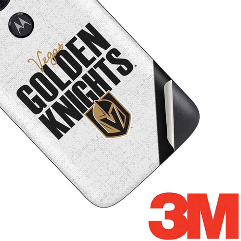 NHL Vegas Golden Knights Script Moto E5 Play Skin